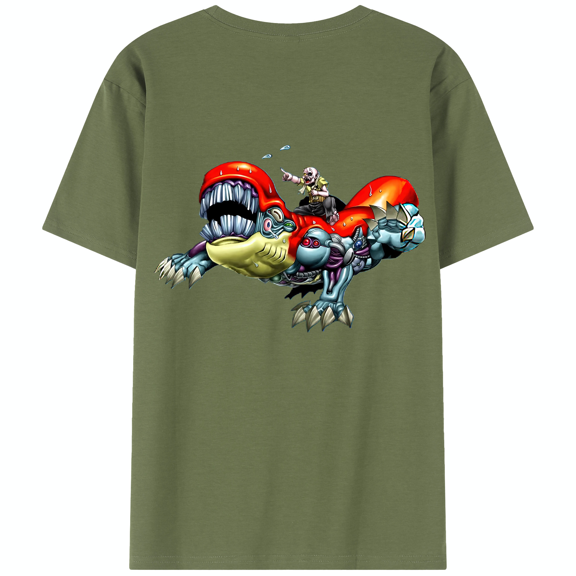 （画像用） 遊☆戯☆王 Yu-Gi-Oh! 綿100％半袖Tシャツ（背面プリント）